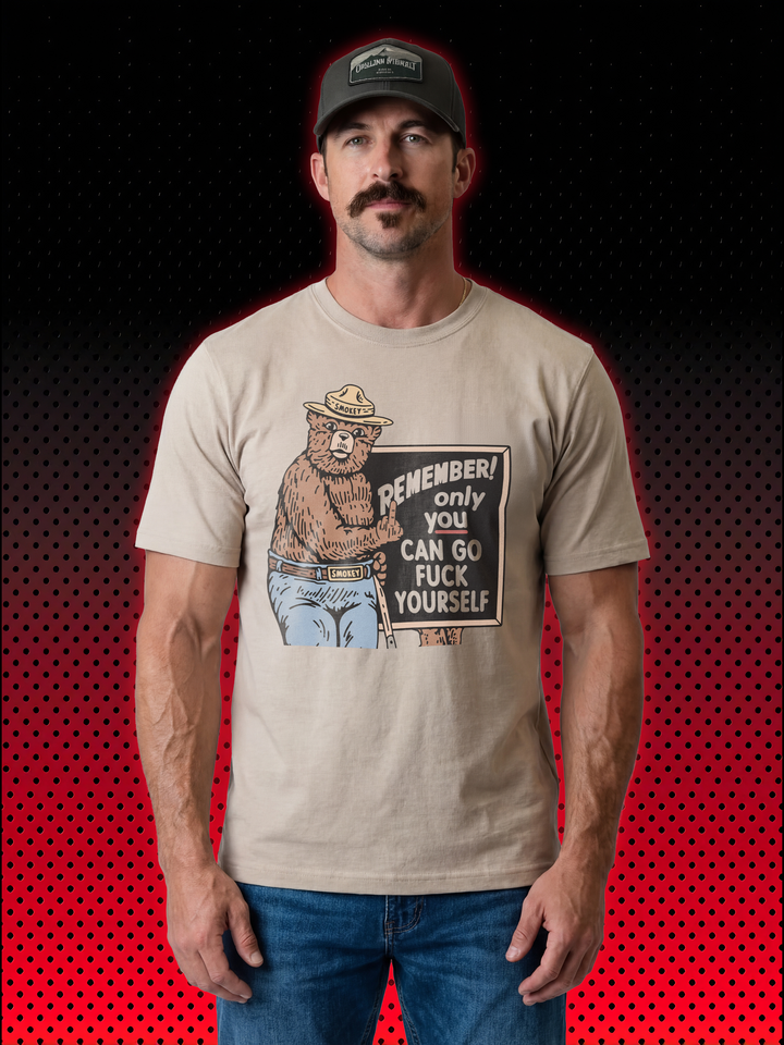 SMOKEY FUCK YOURSELF | T-SHIRT - DRAMAMONKS