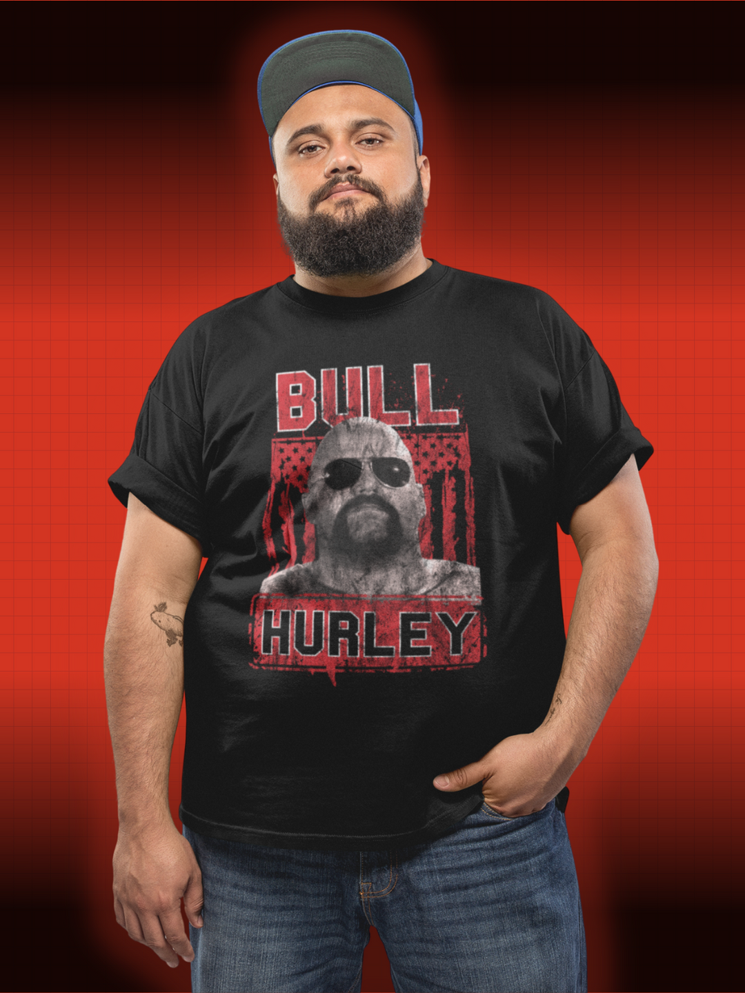 BULL HURLEY | OVER THE TOP STALLONE | T-SHIRT - DRAMAMONKS