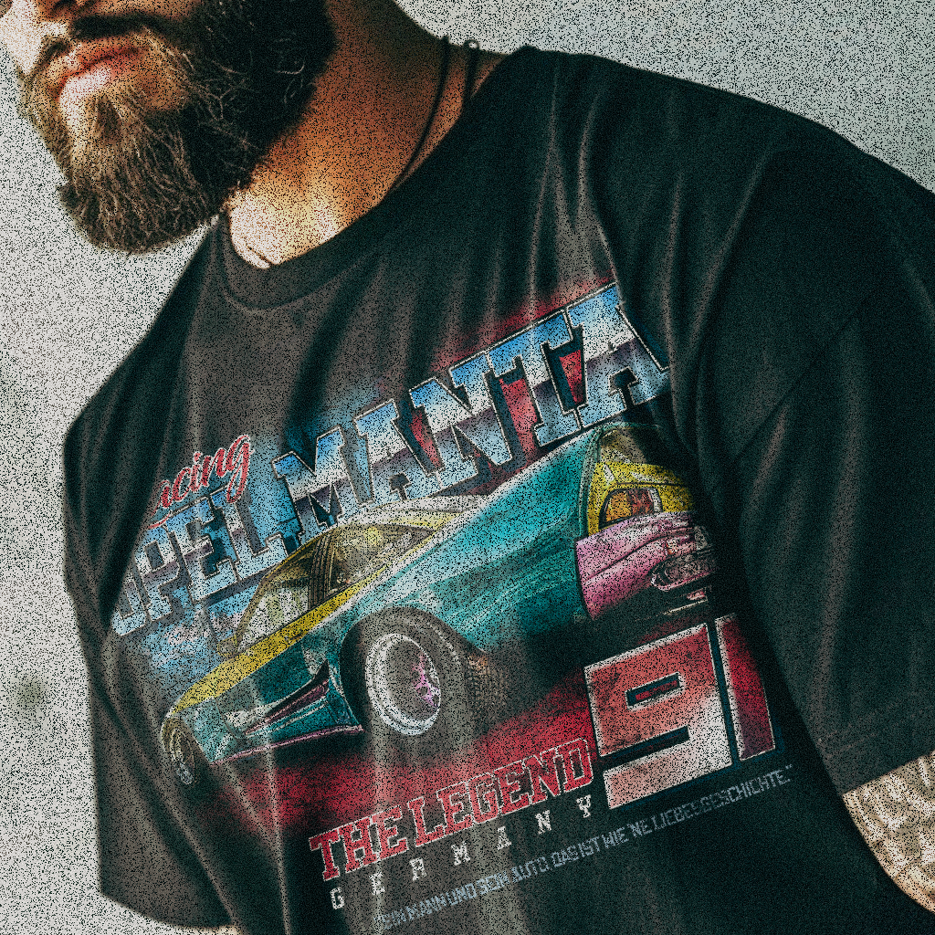 GERD MANTA MANTA CULT CAR OPEL | RETRO CAR AUTO TUNING GERMANY | T-SHIRT