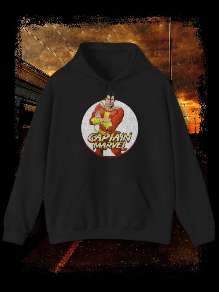 CAPTAIN MARVEL | SHAZAM | SWEATSHIRT & HOODIE - DRAMAMONKS