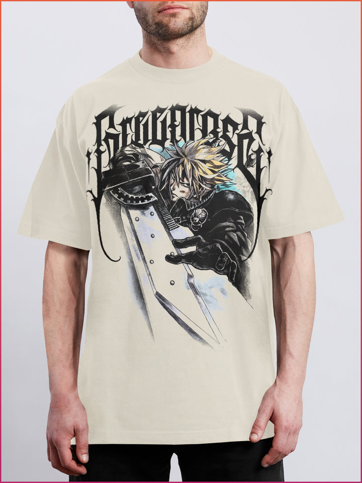 CLOUD STRIFE FINAL FANTASY | Oversized Shirt