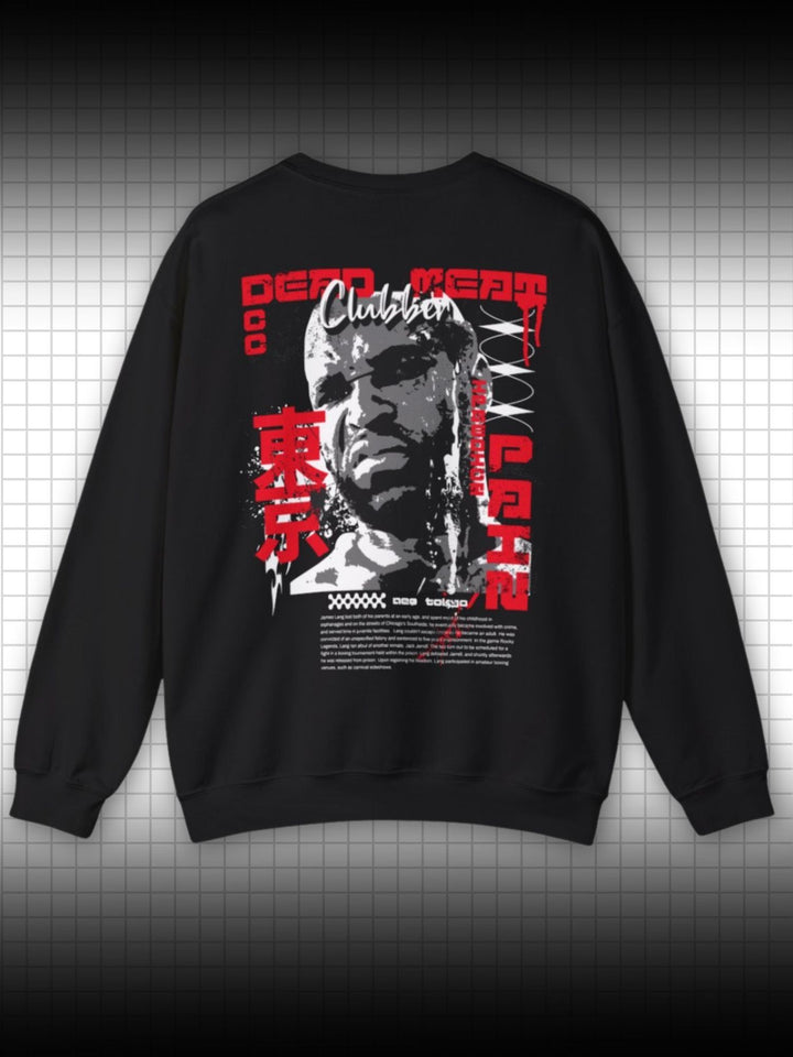 DEAD MEAT BACKPRINT | CLUBBER LANG SYLVESTER STALLONE | SWEATSHIRT & HOODIE - DRAMAMONKS