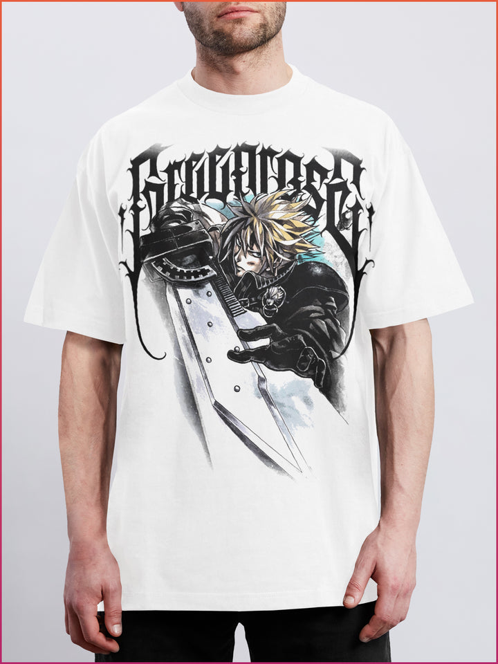 CLOUD STRIFE FINAL FANTASY | Oversized Shirt