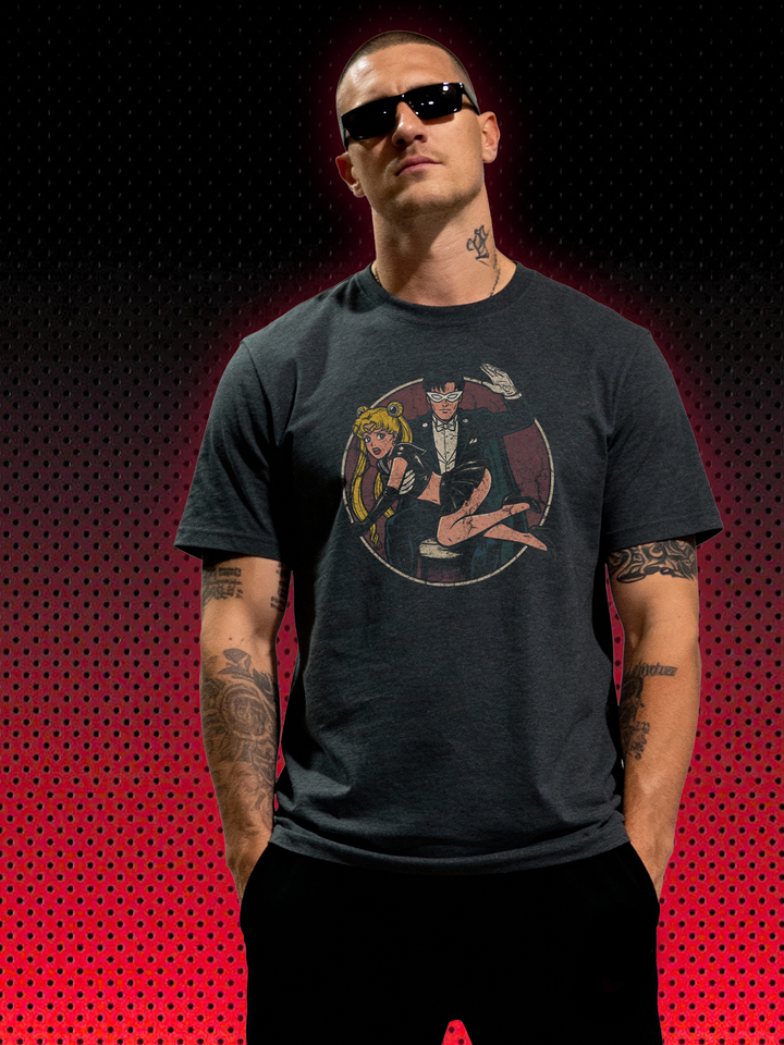 ANIME GIRL TUXEDO MOON PUNISH | T-SHIRT