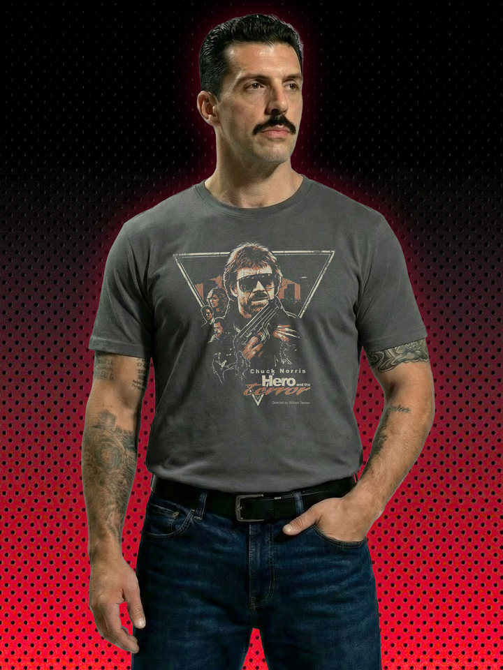 CHUC NORRIS HERO AND THE TERROR | T-SHIRT