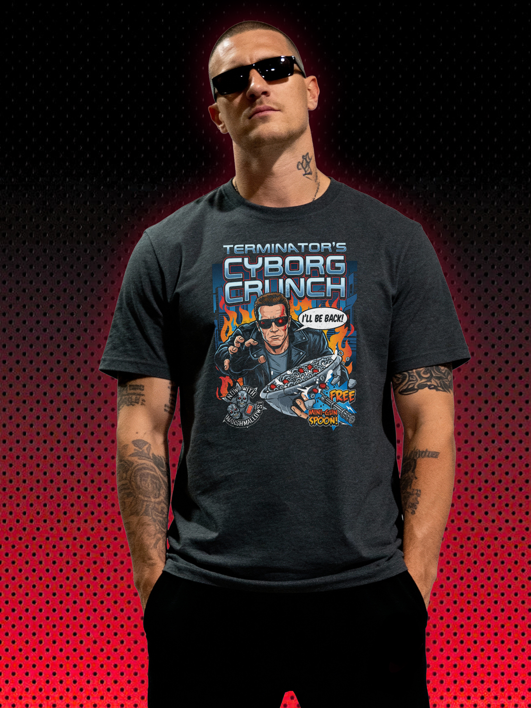 CYBORG CRUNCH | T-SHIRT