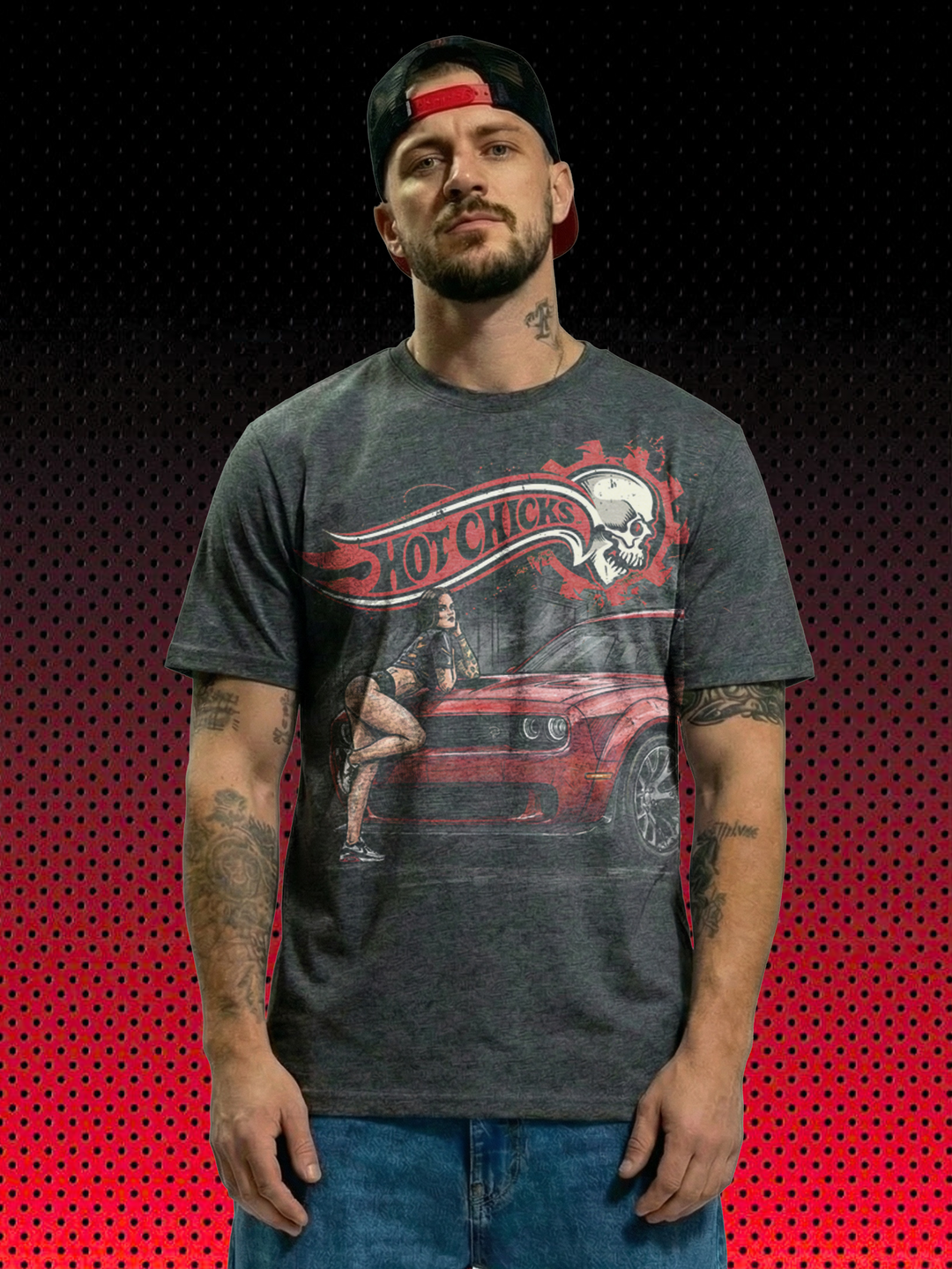 HOT CHICKS DODGE | T-SHIRT