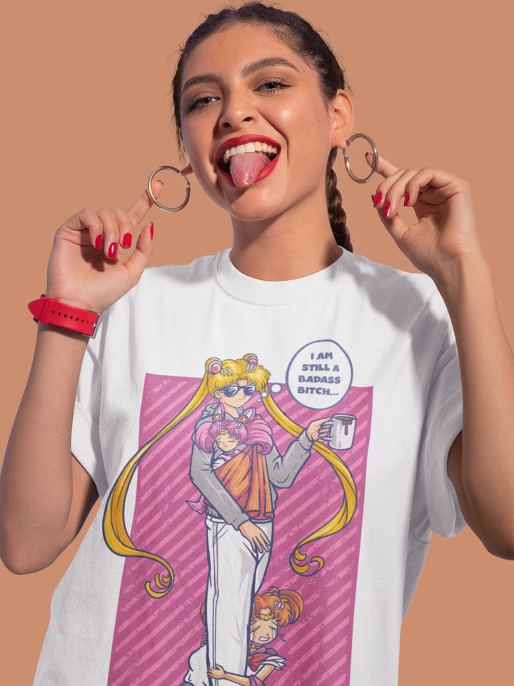 BADASS B#TCH SAILOR MOON | T-Shirt