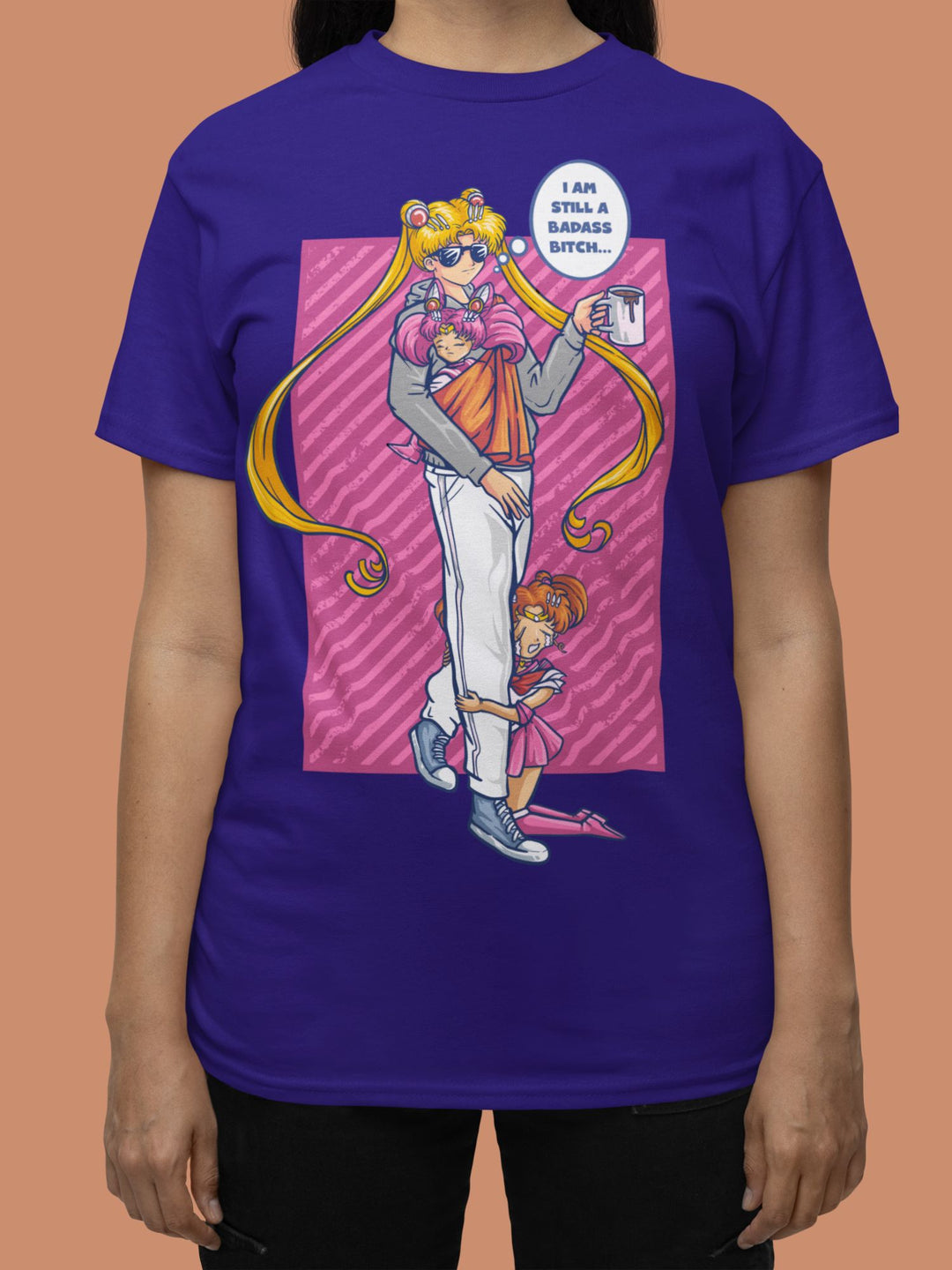 BADASS B#TCH SAILOR MOON | T-Shirt