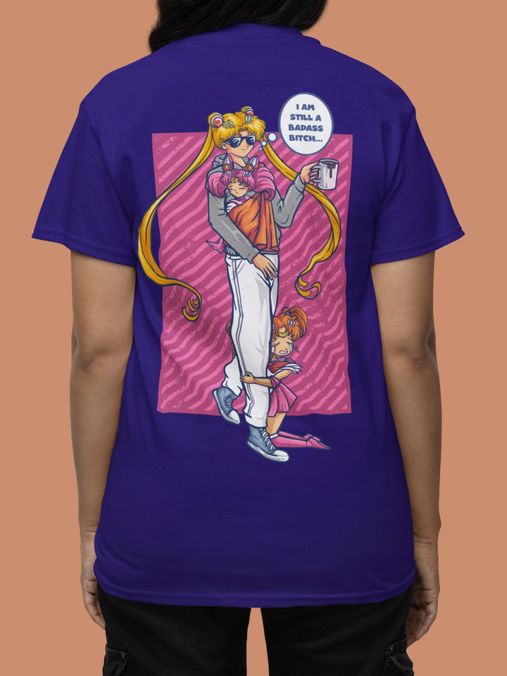 BADASS B#TCH SAILOR MOON | Backprint T-Shirt