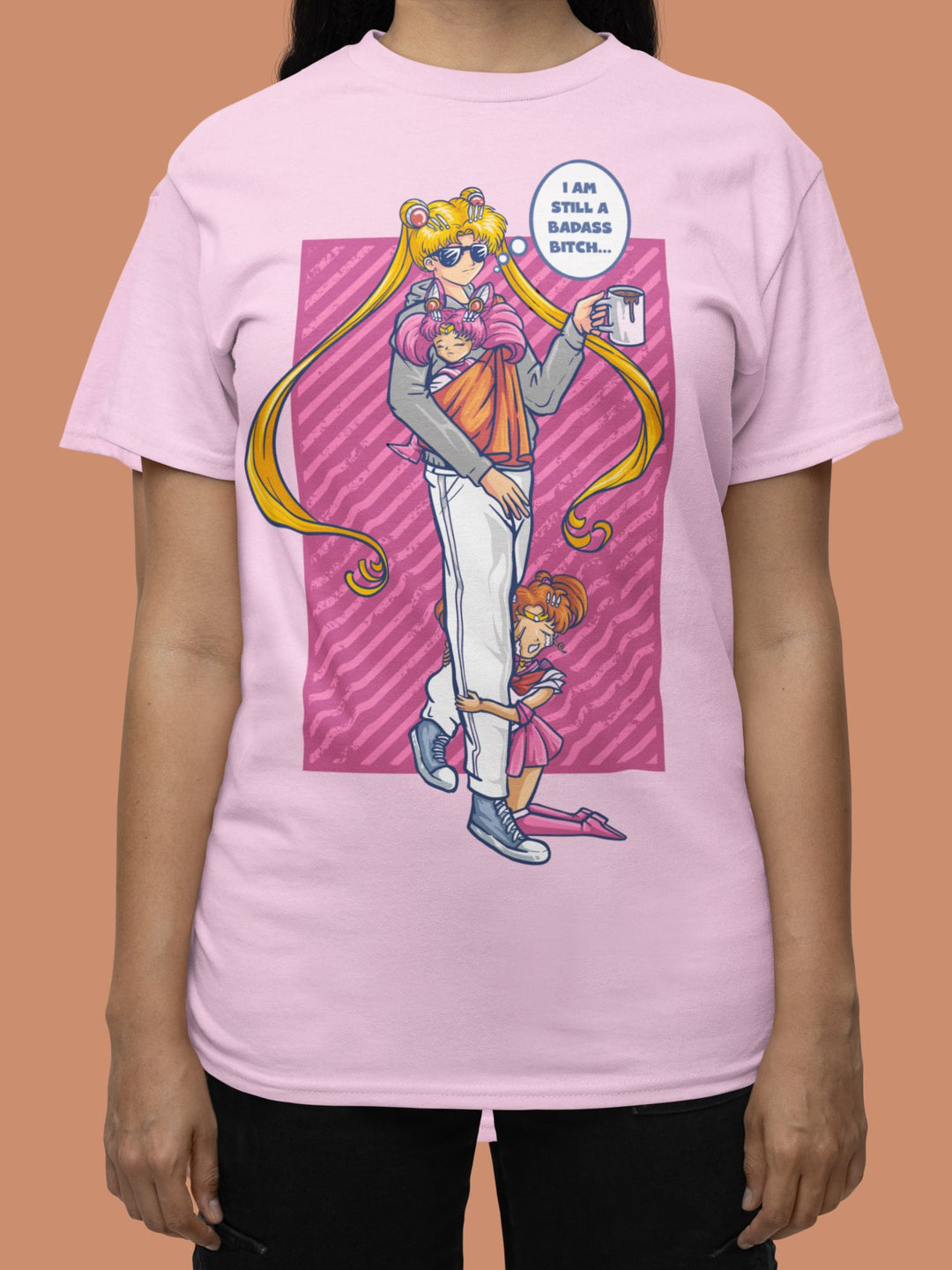 BADASS B#TCH SAILOR MOON | T-Shirt