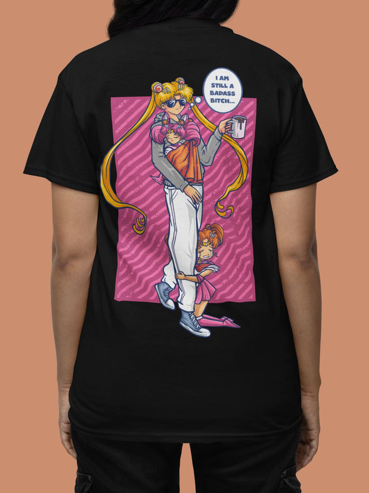 BADASS B#TCH SAILOR MOON | Backprint T-Shirt