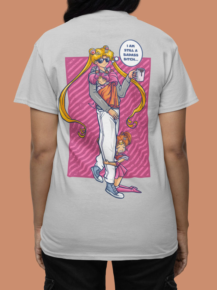 BADASS B#TCH SAILOR MOON | Backprint T-Shirt