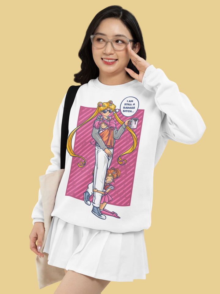 BADASS B#TCH SAILOR MOON | Sweatshirt