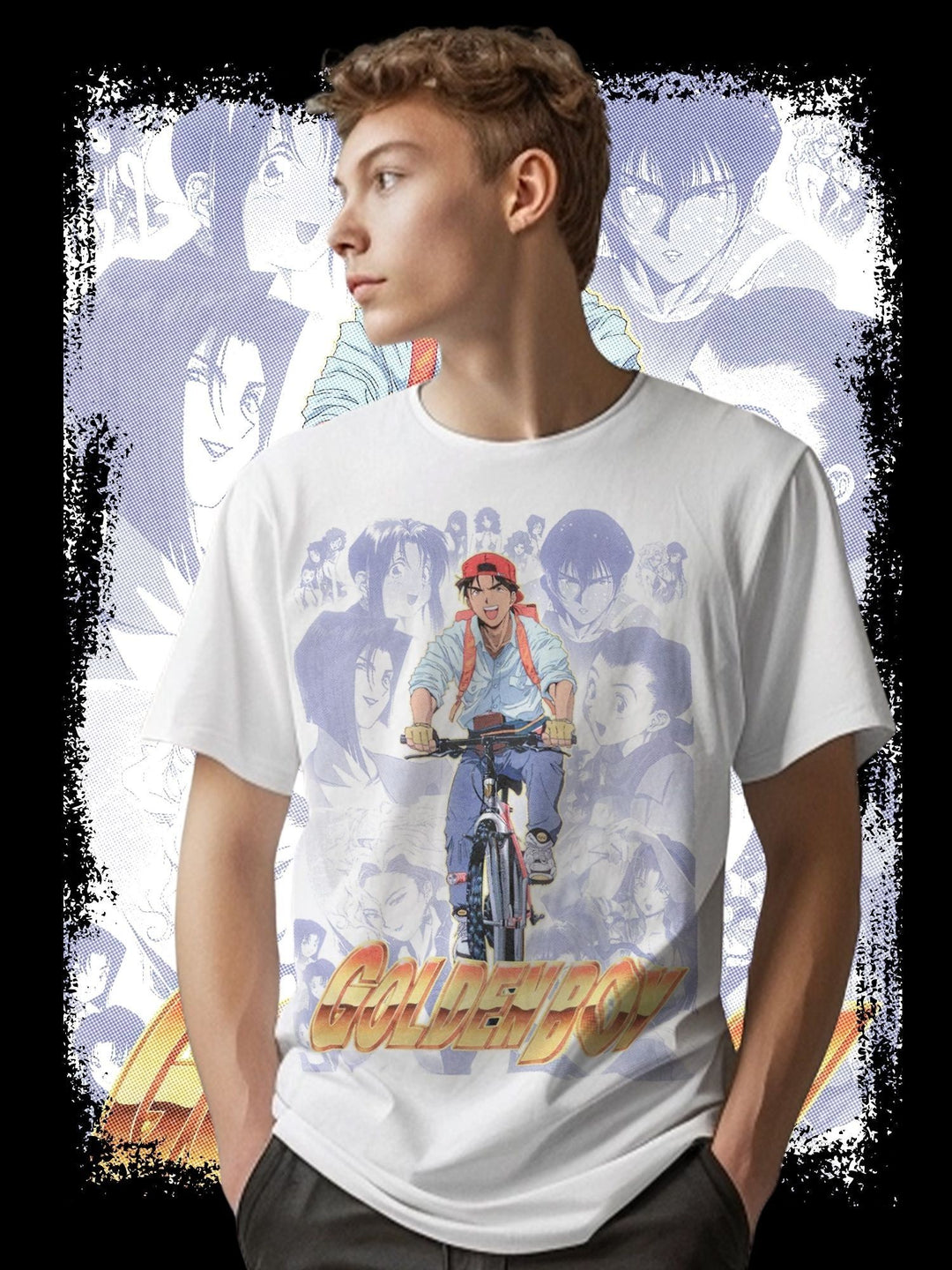 GOLDEN BOY | ANIME | T-SHIRT - DRAMAMONKS