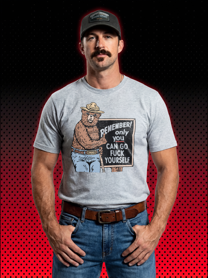 SMOKEY FUCK YOURSELF | T-SHIRT - DRAMAMONKS
