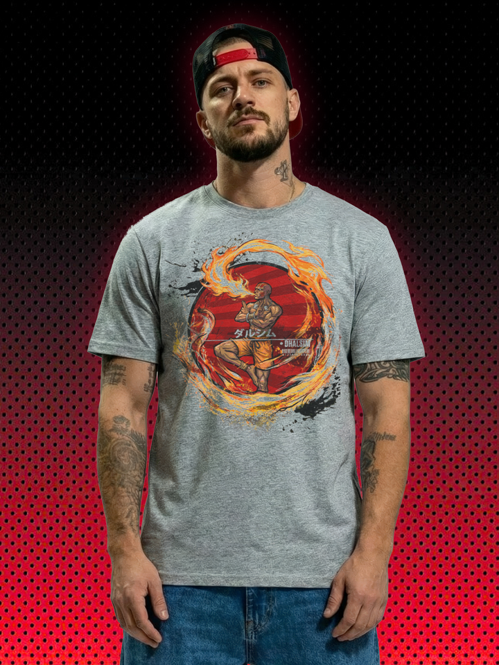 DHALSIM YOGA FIRE | T-SHIRT