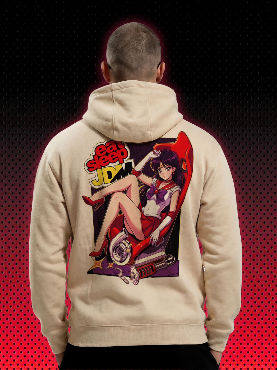 MARS TUNING EAT SLEEP JDM | SWEATSHIRT & HOODIE