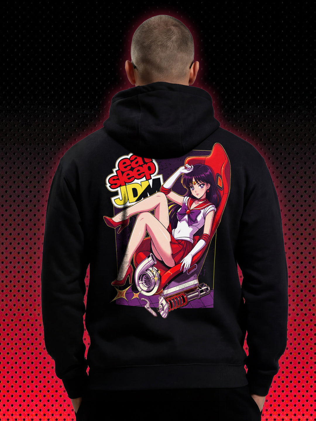 MARS TUNING EAT SLEEP JDM | SWEATSHIRT & HOODIE