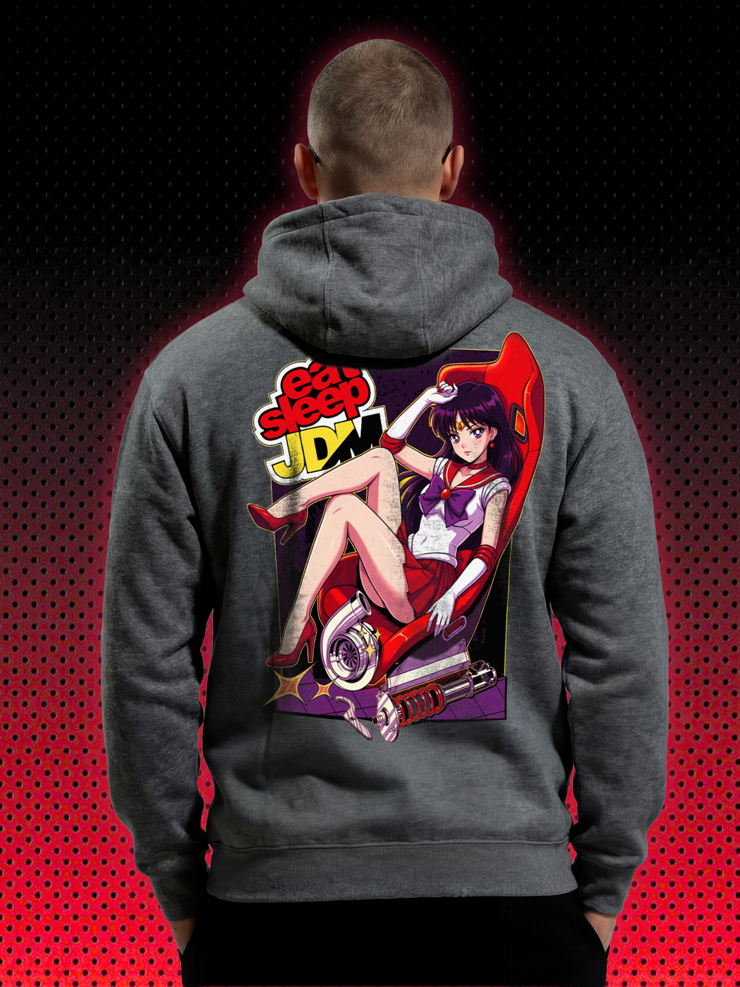 MARS TUNING EAT SLEEP JDM | SWEATSHIRT & HOODIE