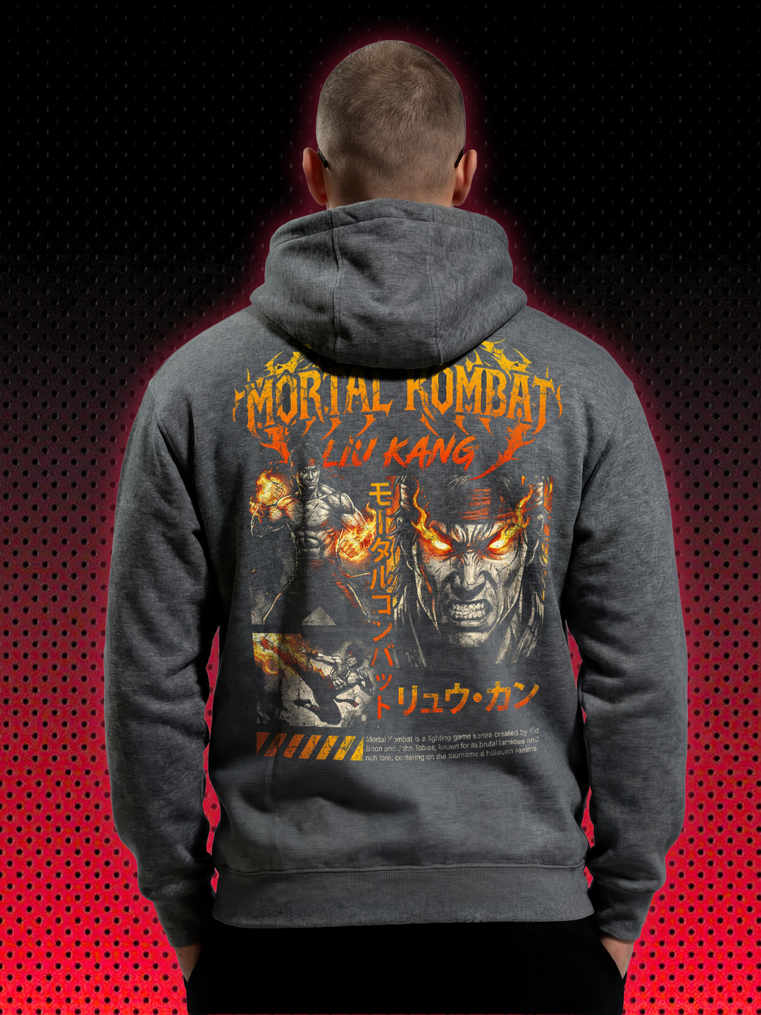 MORTAL KOMBAT LIU KANG | SWEATSHIRT & HOODIE