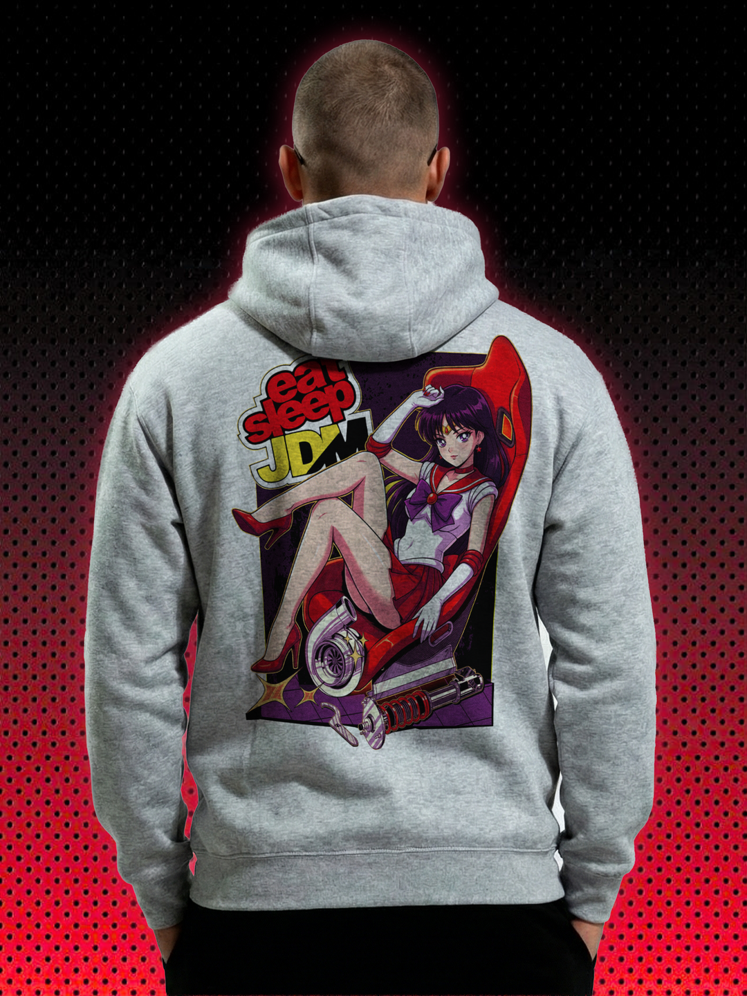 MARS TUNING EAT SLEEP JDM | SWEATSHIRT & HOODIE