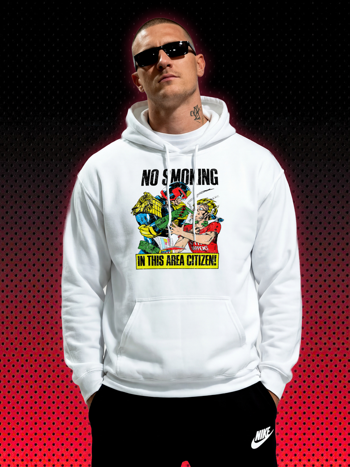 NO SMOKING ALLOWED JUDGE DREDD | SWEATSHIRT & HOODIE