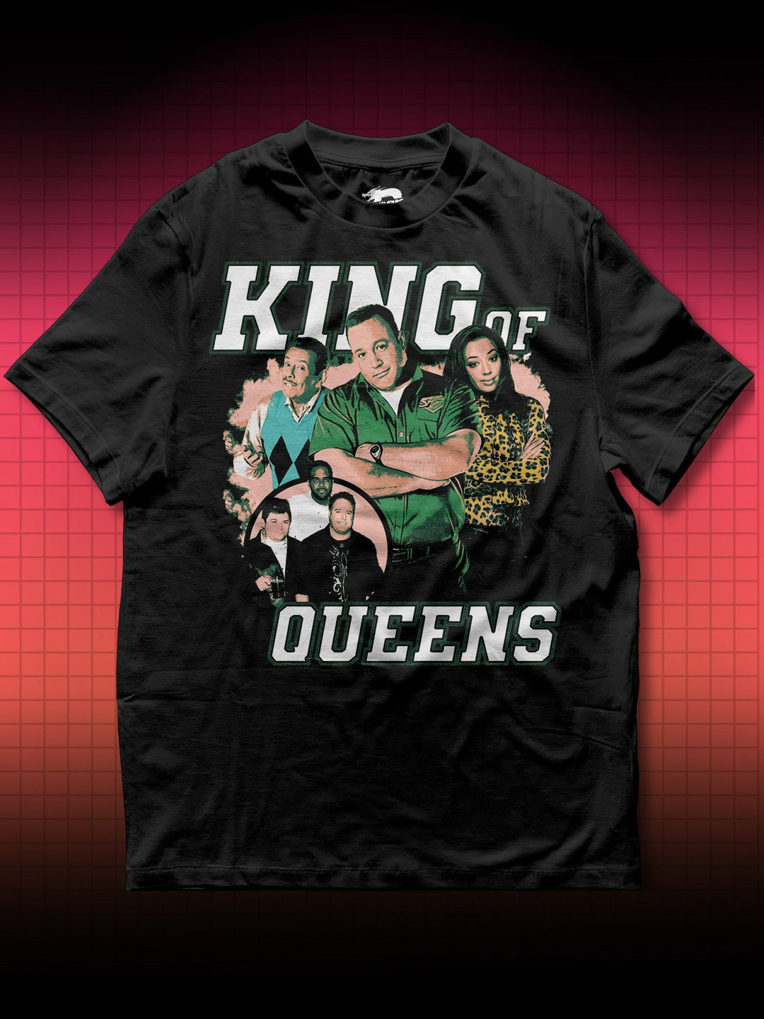 KING OF QUEENS VINTAGE BOOTLEG T-SHIRT - DRAMAMONKS