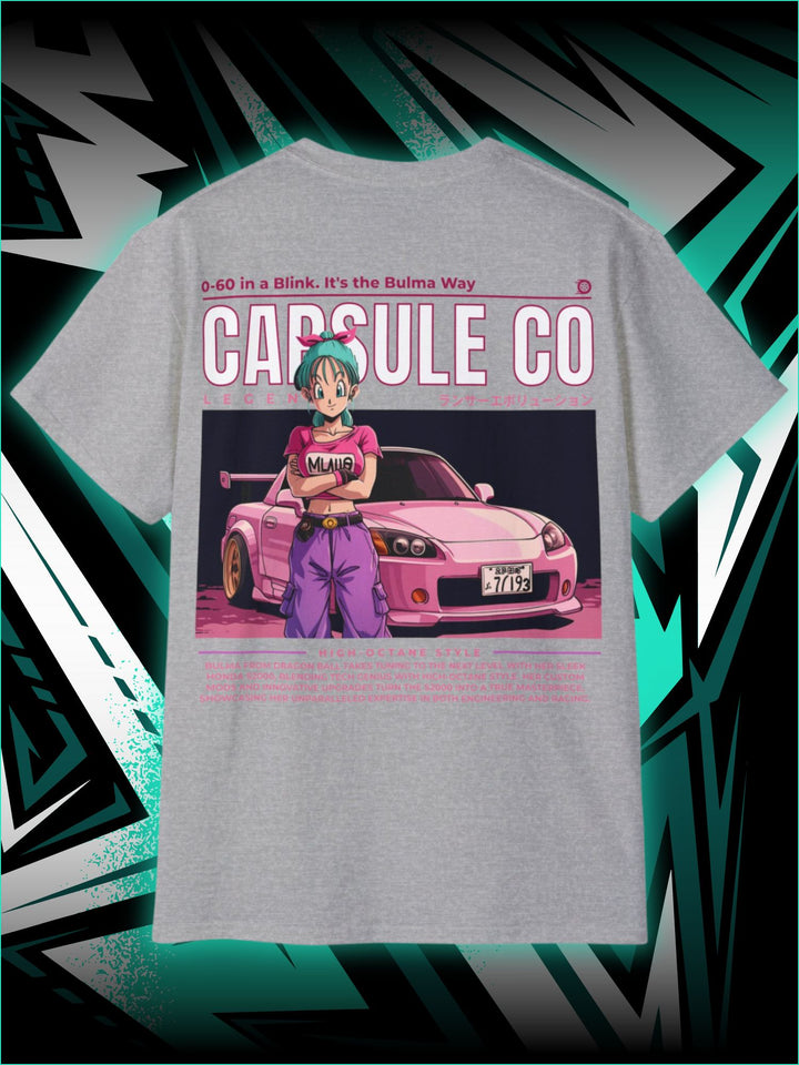 S2000 HONDA | BULMA DRAGONBALL | T-SHIRT