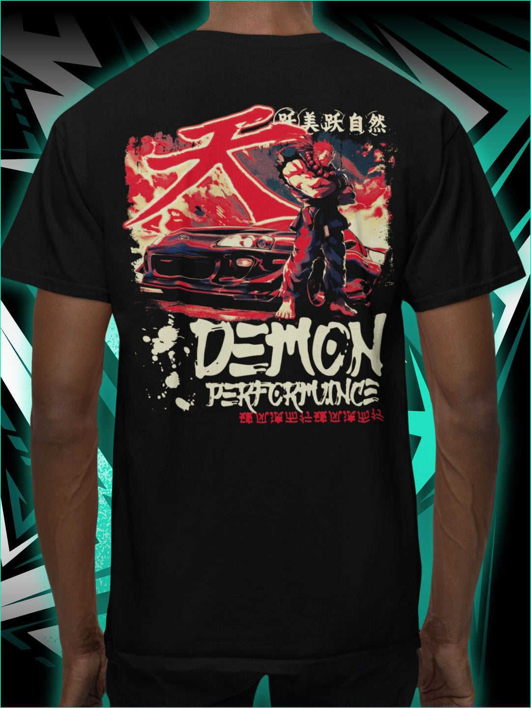 TOYOTA SUPRA | AKUMA DEMON| T-SHIRT