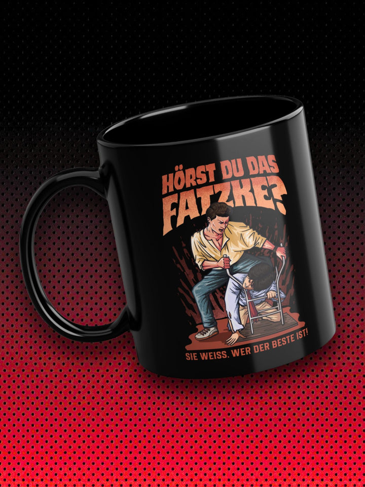 HÖRST DU DAS FATZKE? | DEAN STERNSCHNUPPE REMSEY KARATE TIGER NO RETREAT NO SURRENDER JCVD | TASSE