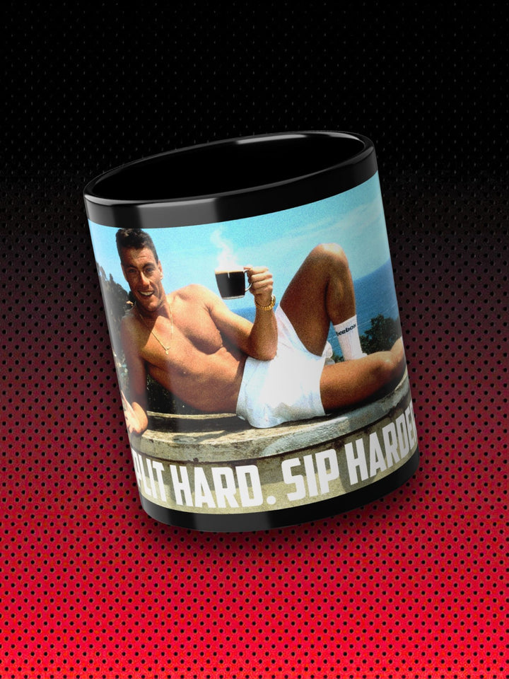 SPLIT HARD SIP HARDER JCVD VAN DAMME | TASSE
