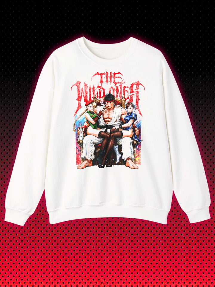 THE WILD ONES STREET FIGHTER RYU CHUN-LI CAMMY | SWEATSHIRT