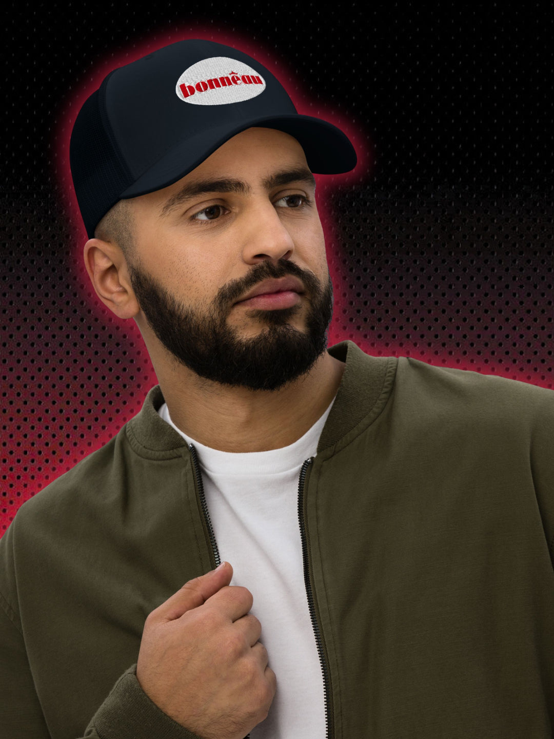 BONNEAU - OVER THE TOP REPLICA - TRUCKER CAP | STALLONE LINCOLN HAWK