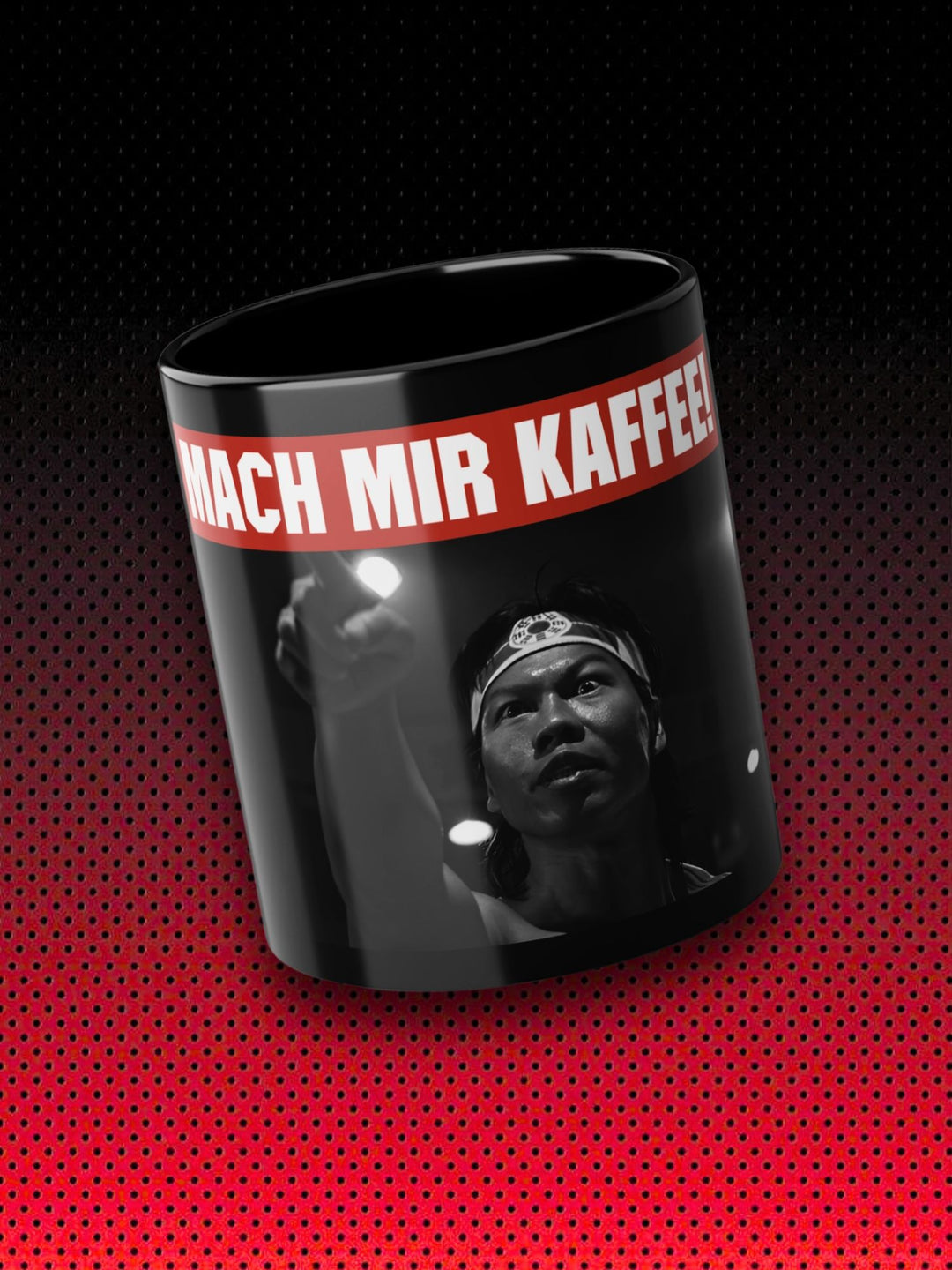 MACH MIR KAFFEE! -  CHONG LI | BLOODSPORT JEAN-CLAUDE VAN DAMME | MUG
