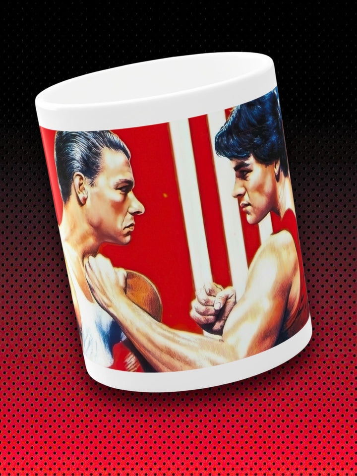NO RETREAT NO SURRENDER | KARATE TIGER JEAN-CLAUDE VAN DAMME | TASSE