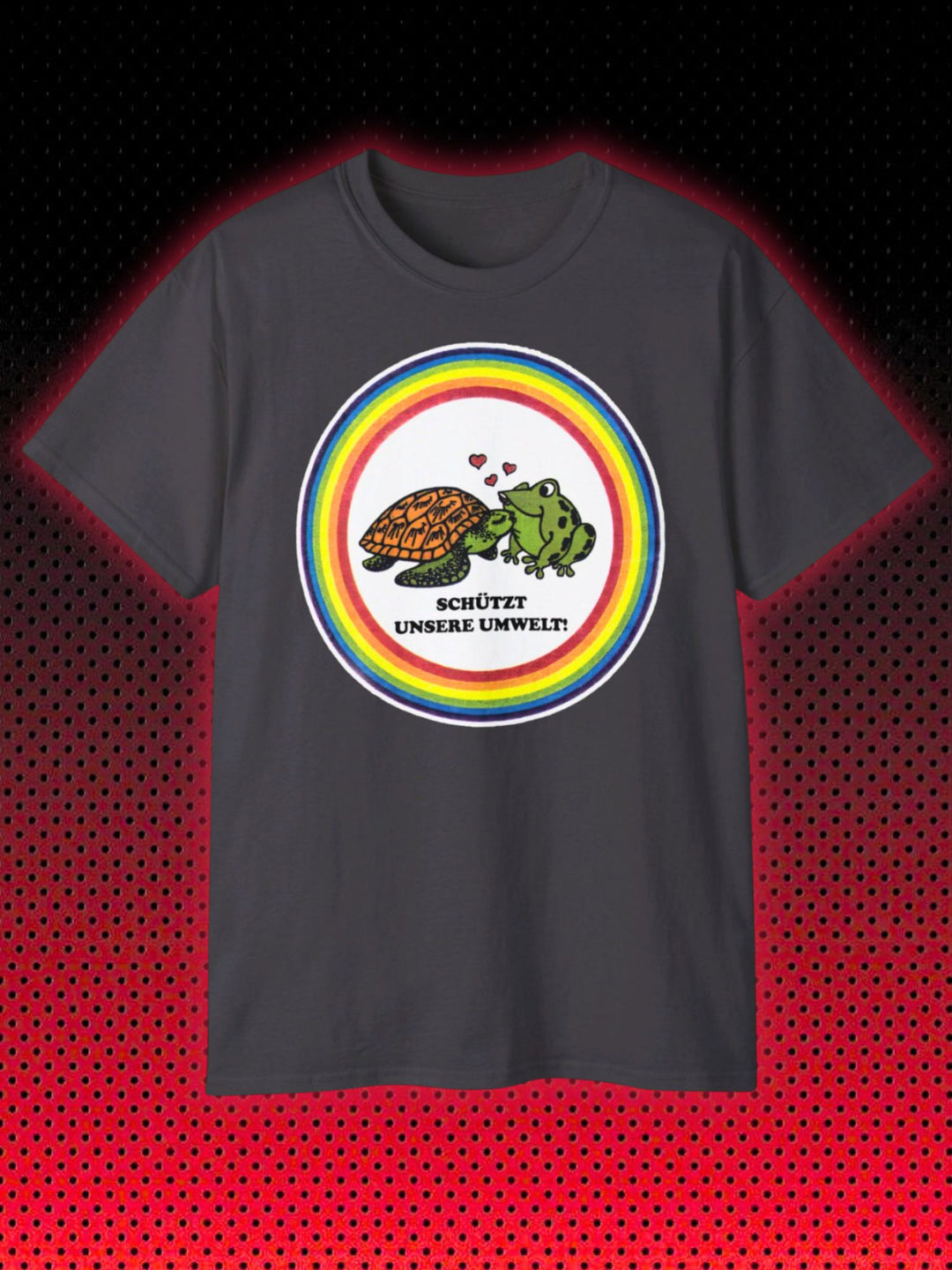 PLUS - NETTO - FROSCH KÜSST SCHILDKRÖTE | 90ER KULT | TRAGETASCHE & T-SHIRT