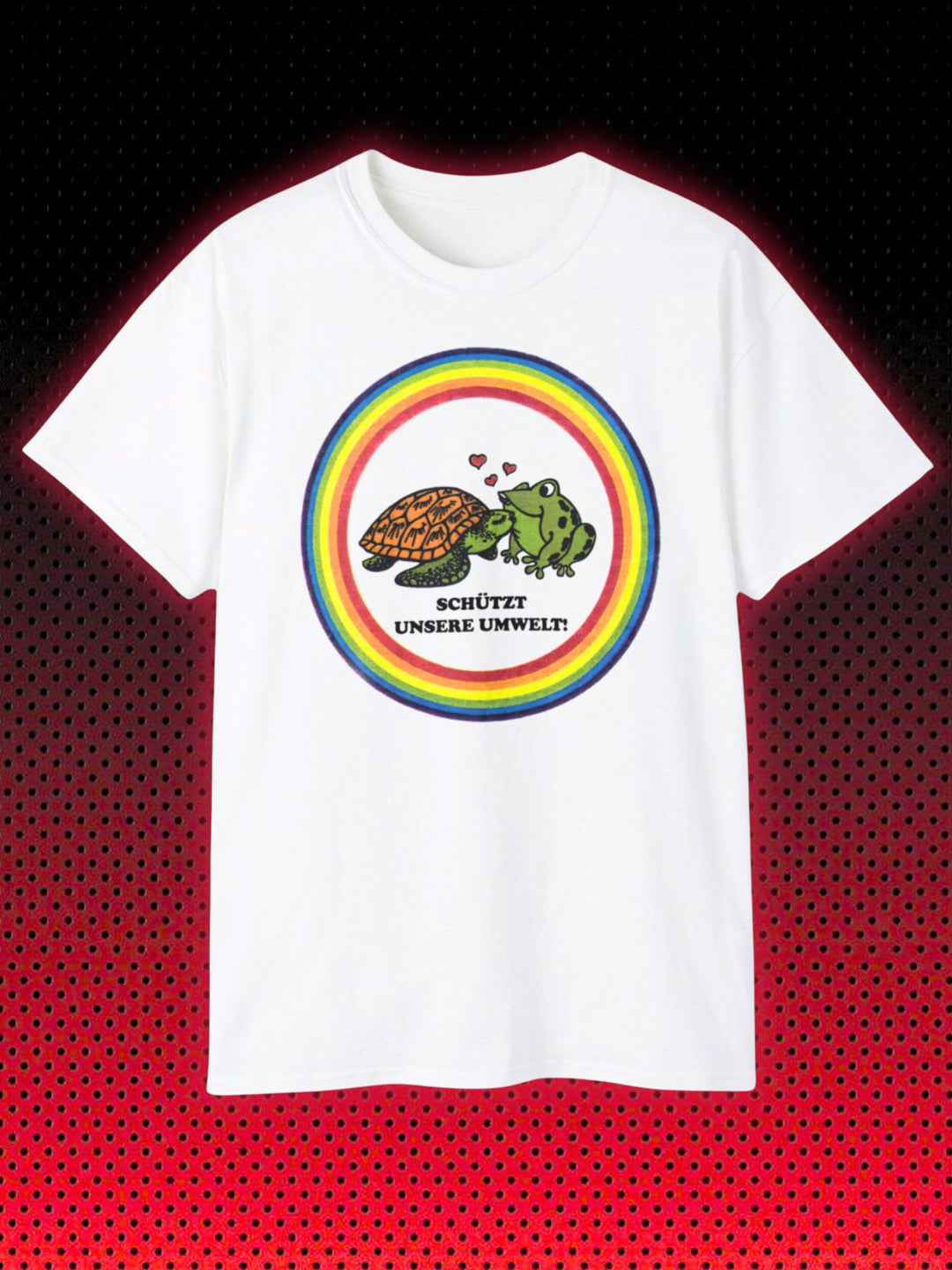 PLUS - NETTO - FROSCH KÜSST SCHILDKRÖTE | 90ER KULT | TRAGETASCHE & T-SHIRT