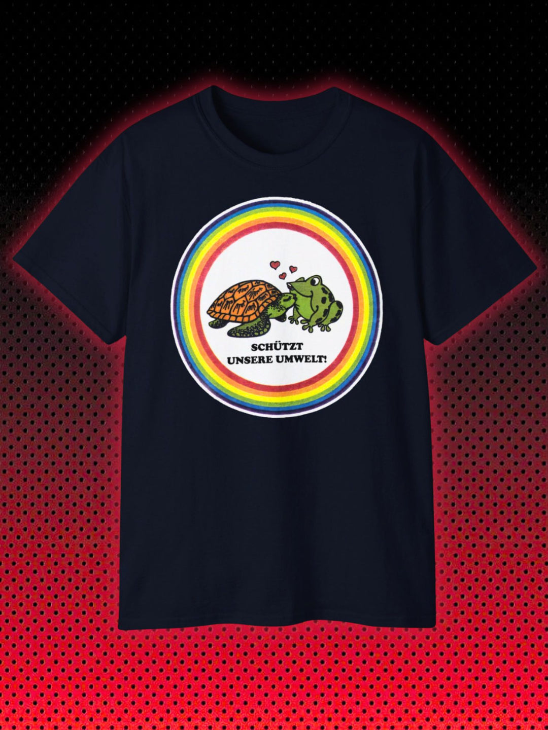 PLUS - NETTO - FROSCH KÜSST SCHILDKRÖTE | 90ER KULT | TRAGETASCHE & T-SHIRT