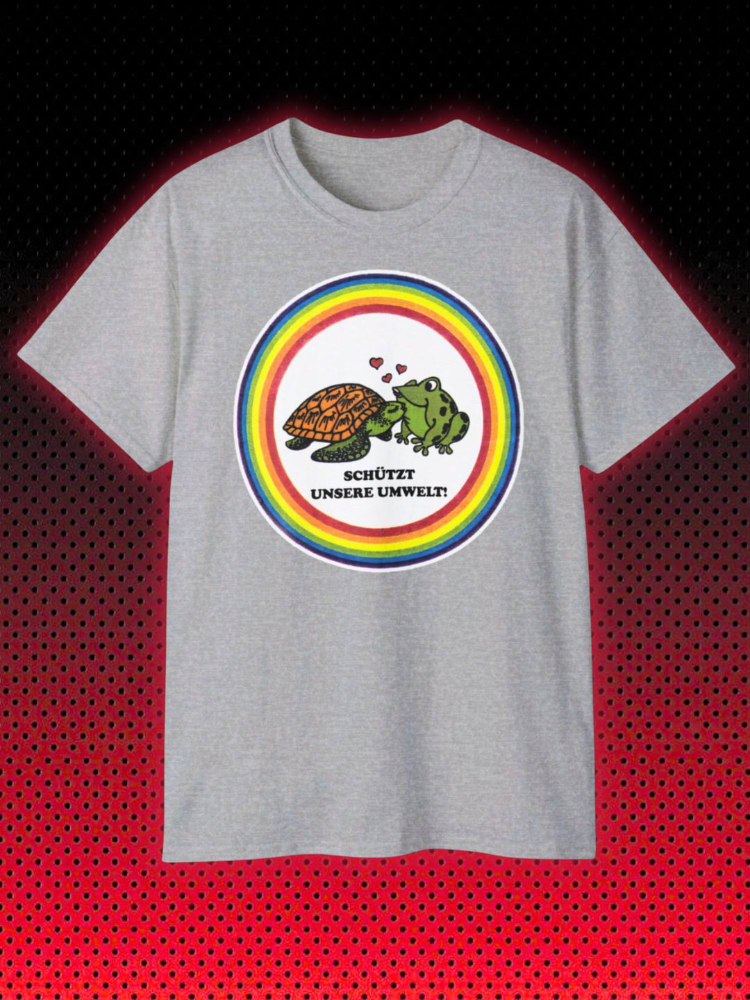 PLUS - NETTO - FROSCH KÜSST SCHILDKRÖTE | 90ER KULT | TRAGETASCHE & T-SHIRT