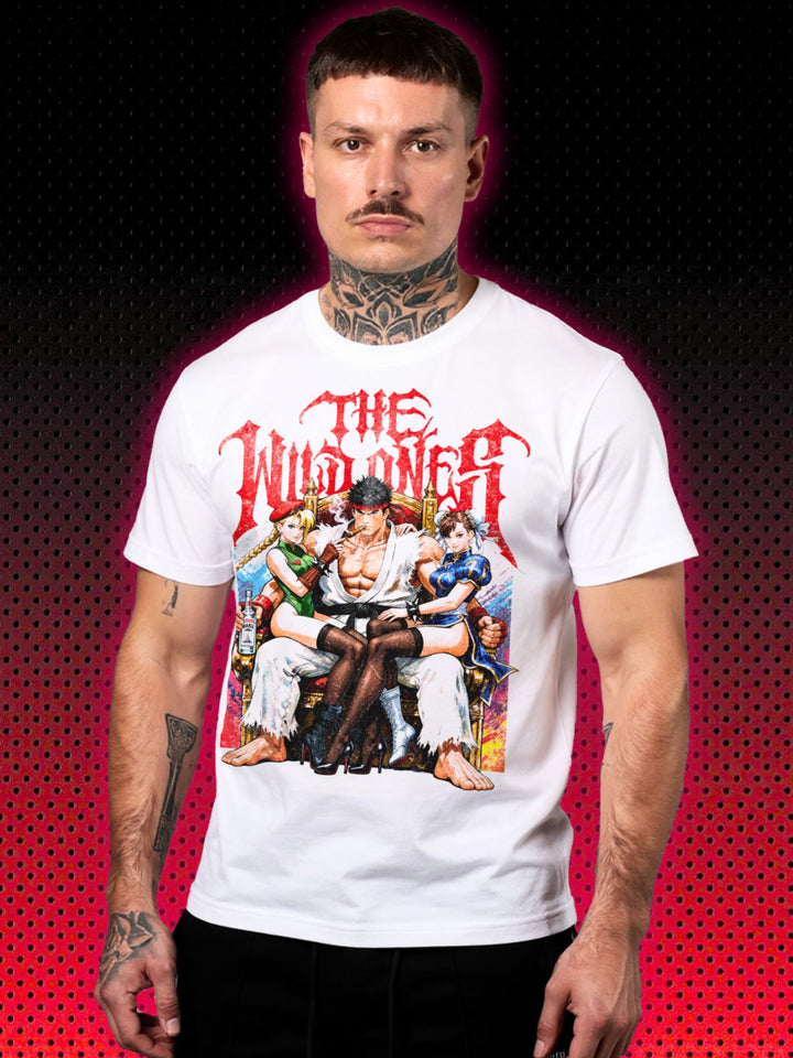 THE WILD ONES STREET FIGHTER RYU CHUN-LI CAMMY | VINTAGE T-SHIRT