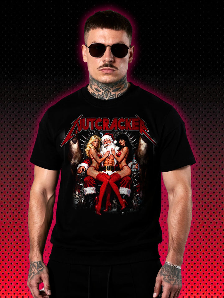 NUTCRACKER XMAS CHRISTMAS BAD SANTA | VINTAGE T-SHIRT