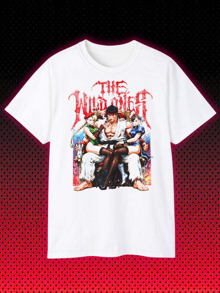 THE WILD ONES STREET FIGHTER RYU CHUN-LI CAMMY | VINTAGE T-SHIRT