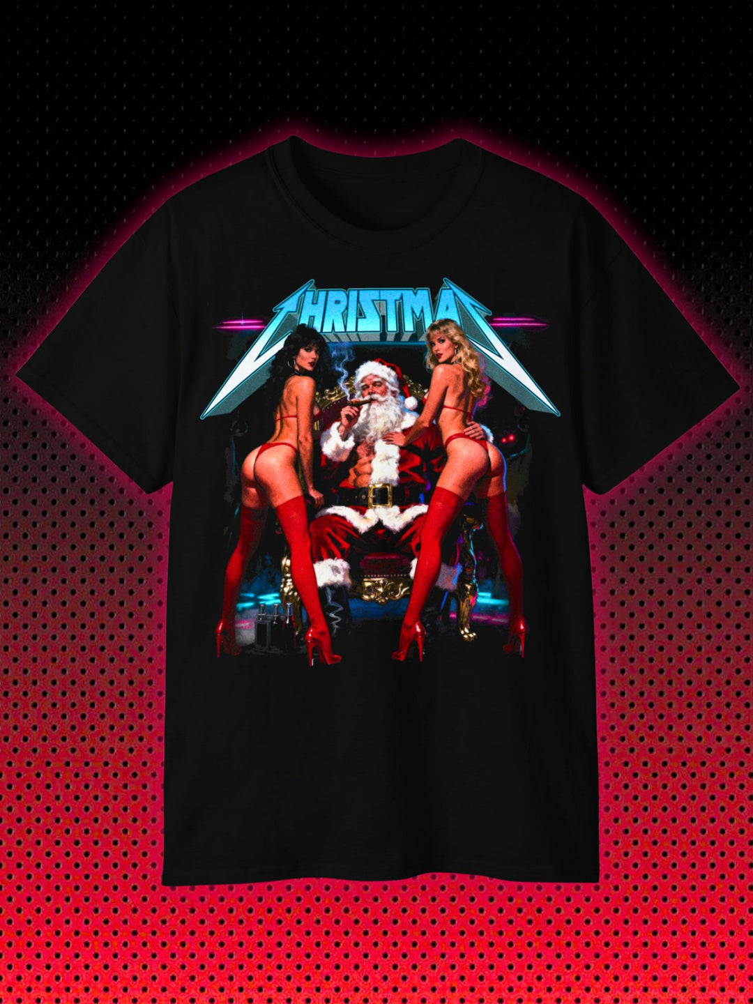 XMAS CHRISTMAS BAD SANTA | VINTAGE T-SHIRT