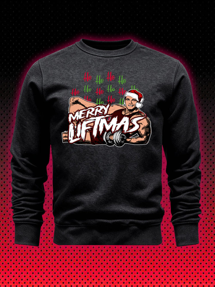 MERRY LIFTMAS  | ARNOLD SCHWARZENEGGER | SWEATSHIRT & HOODIE