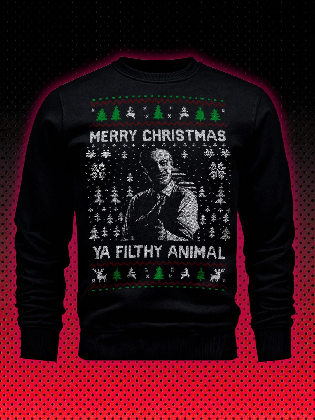 HOME ALONE XMAS SWEATER – YA FILTHY ANIMAL EDITION | SWEATSHIRT