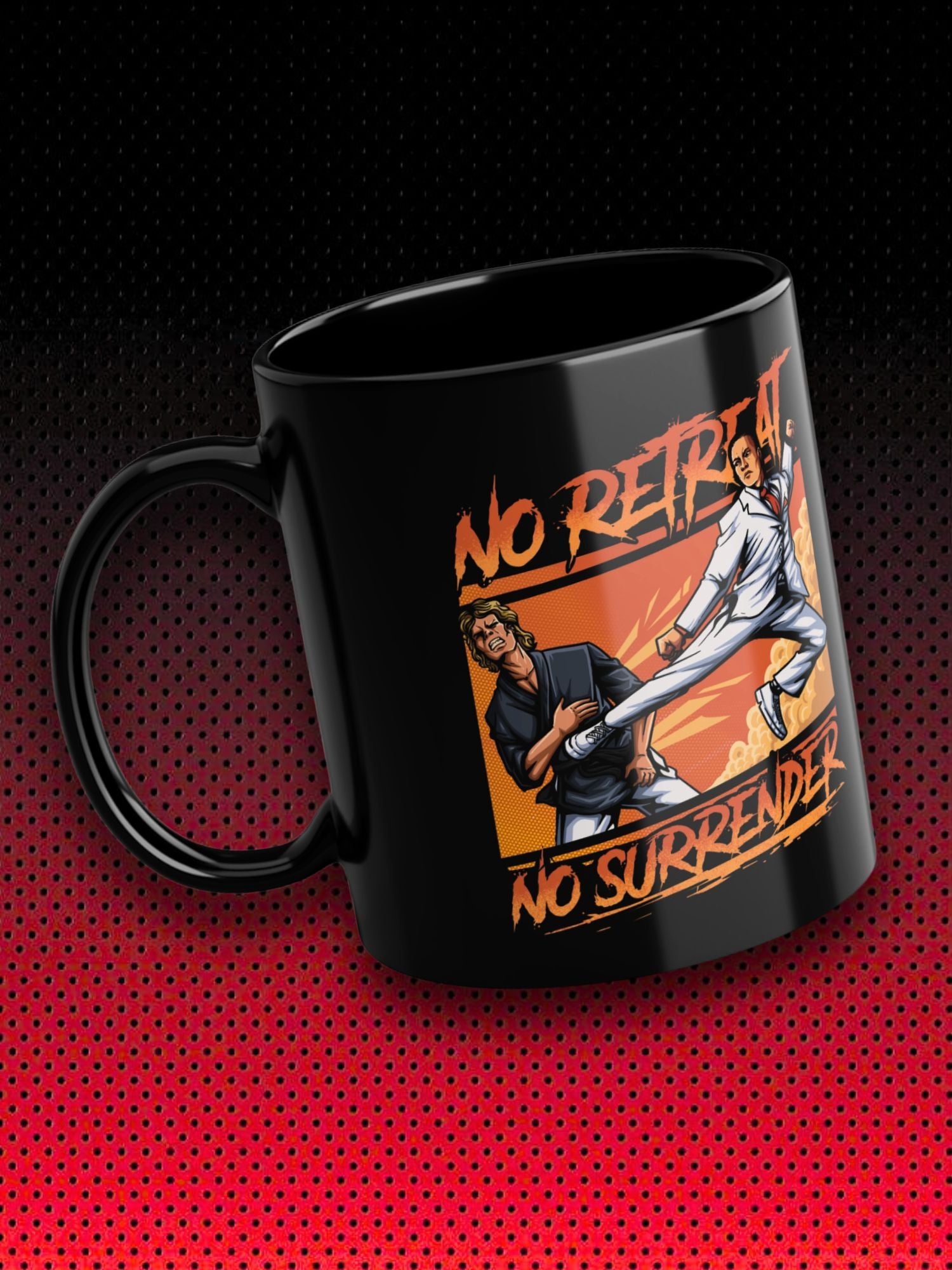 IVAN KICK KARATE TIGER | NO RETREAT NO SURRENDER | JCVD JEAN-CLAUDE VAN DAMME | TASSE