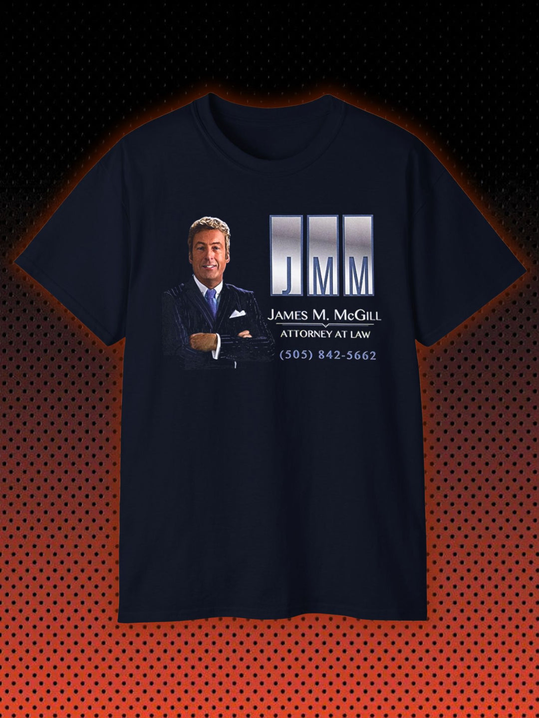 JAMES MCGILL JMM BETTER CALL SAUL JIMMY T-SHIRT – DRAMAMONKS