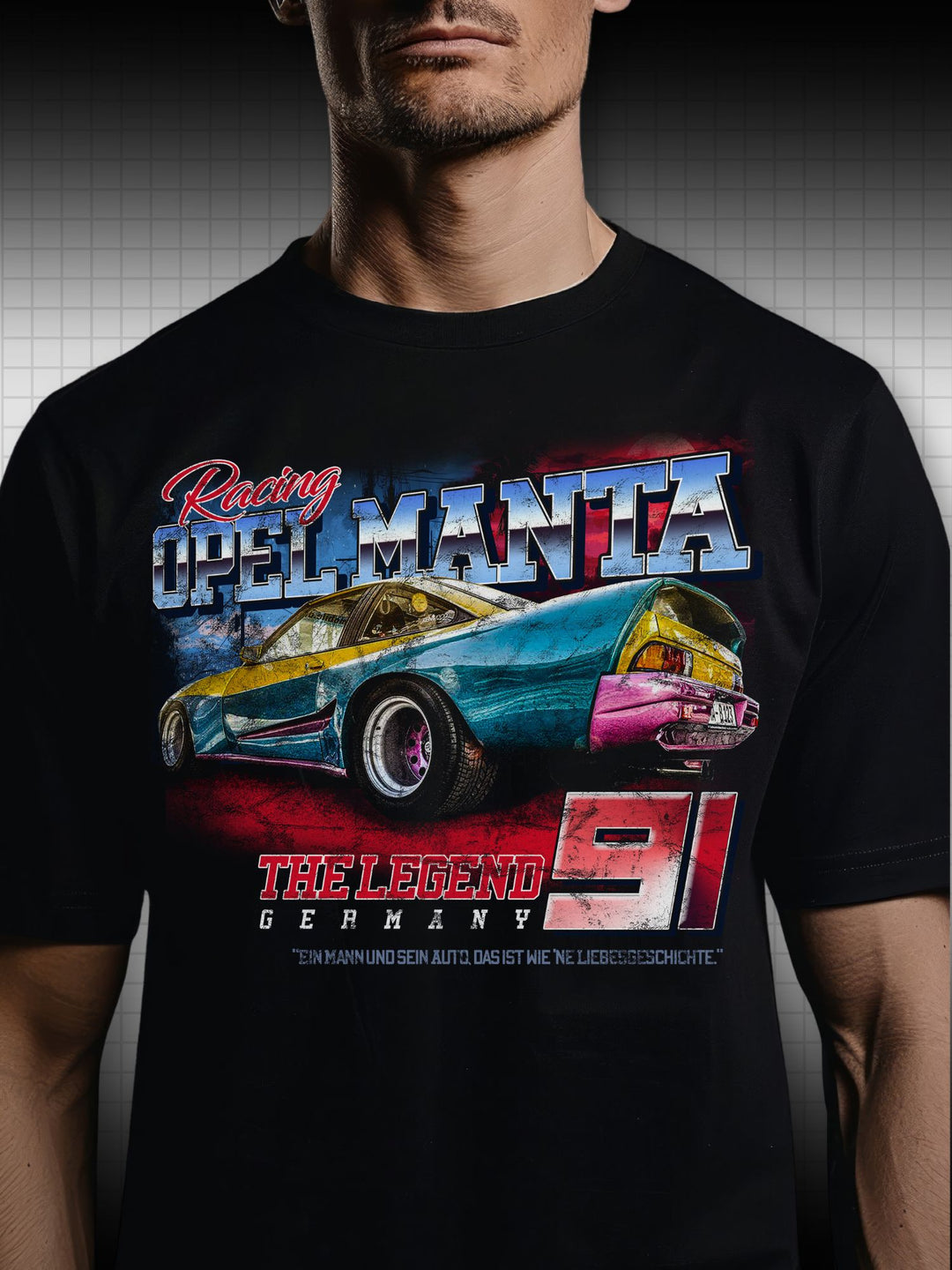 OPEL MANTA | AUTO TUNING GERMANY | T-SHIRT