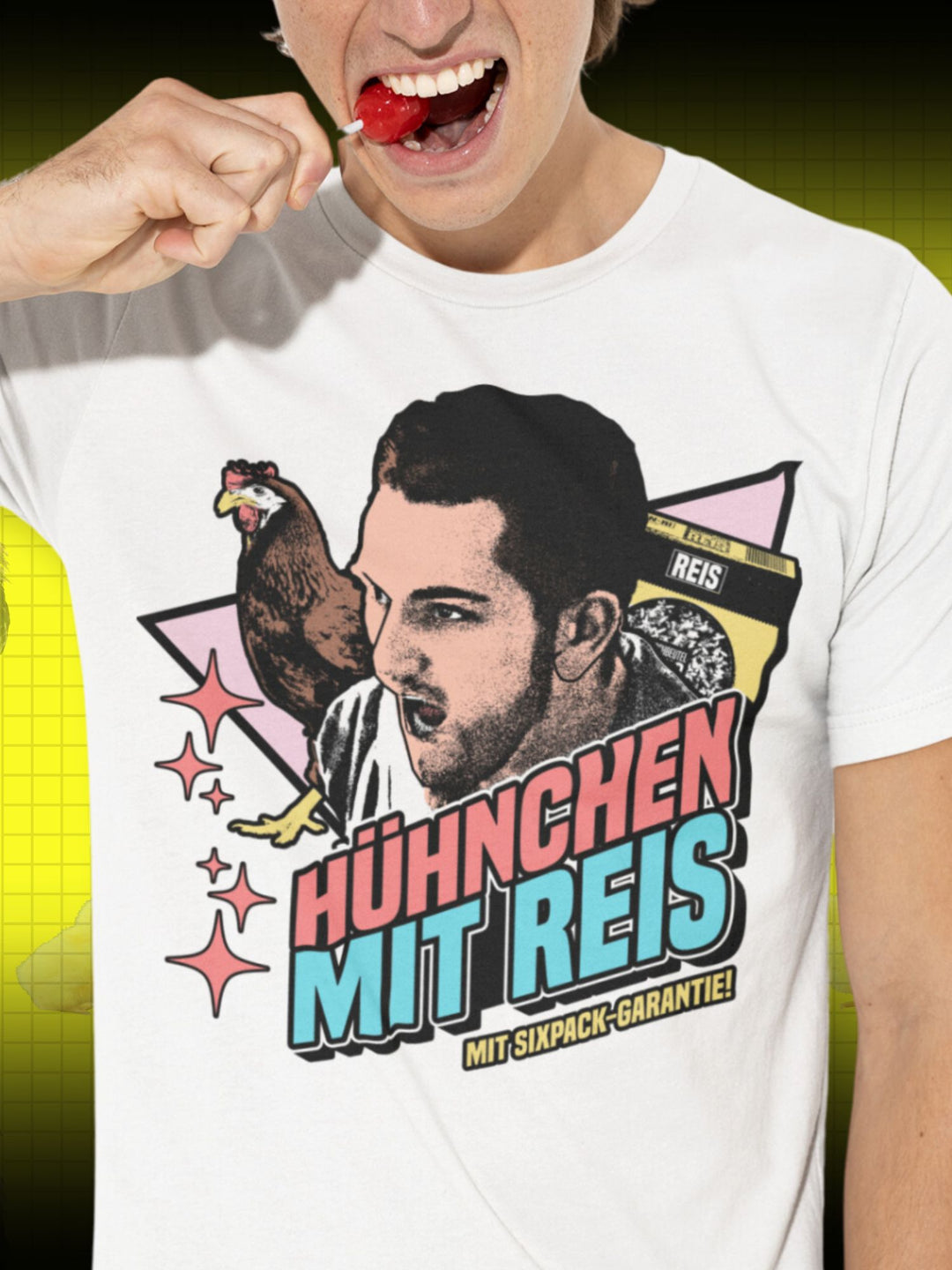 HÜHNCHEN MIT REIS | MEME T-SHIRT